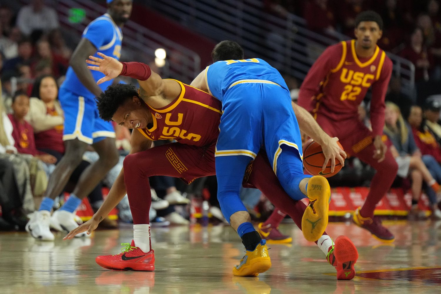 boogie ellis adem bona ucla usc men's basketball