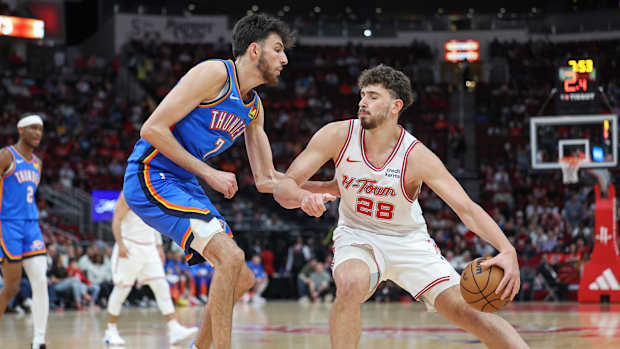 Chet Holmgren, OKC Thunder, Alperen Sengun, Houston Rockets