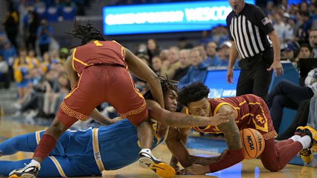 boogie ellis isaiah collier brandon williams ucla usc men's basketball