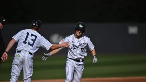 Georgia Tech Outfielder Drew Burress