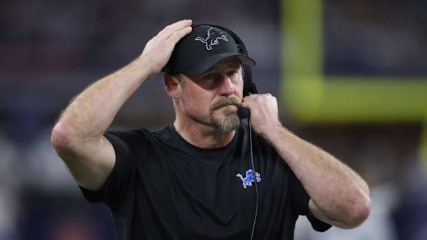 Detroit Lions coach Dan Campbell.
