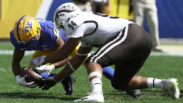 Western Michigan defensive lineman Marshawn Kneeland.