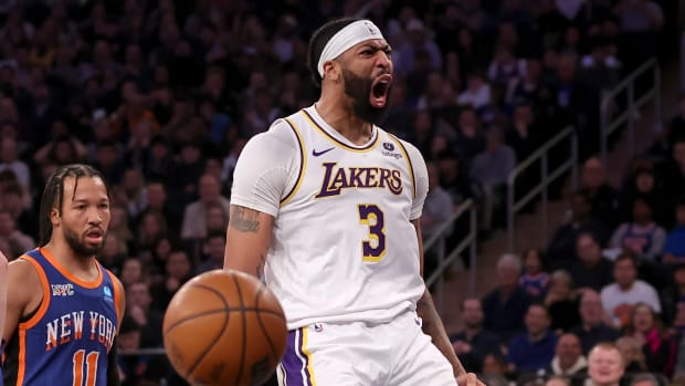 Los Angeles Lakers forward Anthony Davis.