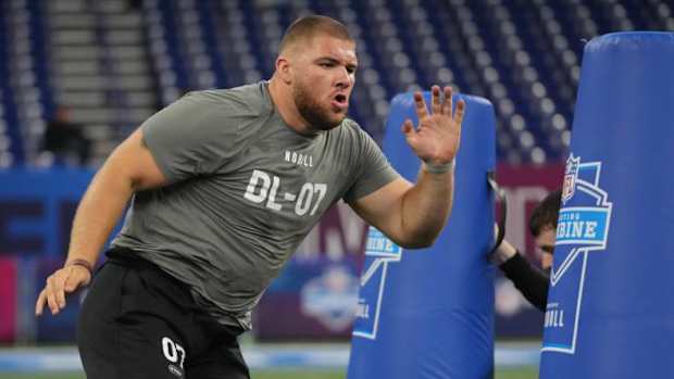 Florida State defensive lineman Braden Fiske