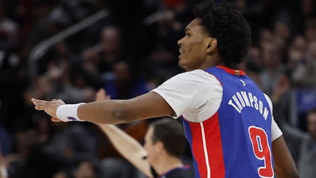 Ausar Thompson is motivated by Darius Garland's performance.