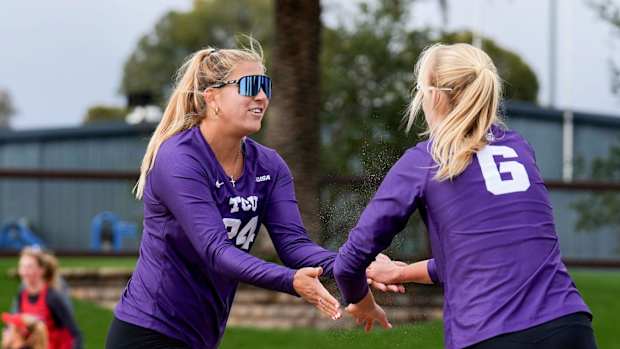 TCU, Stanford, Beach Volletball