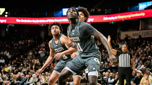 Georgia Tech Forward Baye Ndongo vs Wake Forest