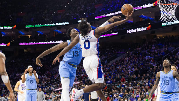 Will Tyrese Maxey face the Grizzlies?