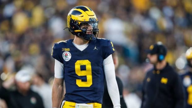 Michigan quarterback J.J. McCarthy