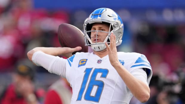 Detroit Lions quarterback Jared Goff.