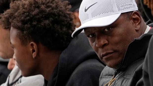Former Detroit Lions running back Barry Sanders
