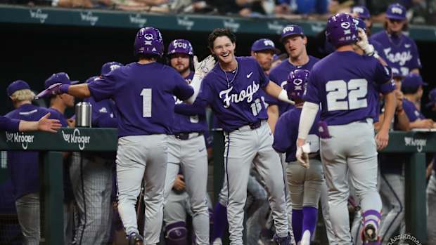 Dugout Celebration