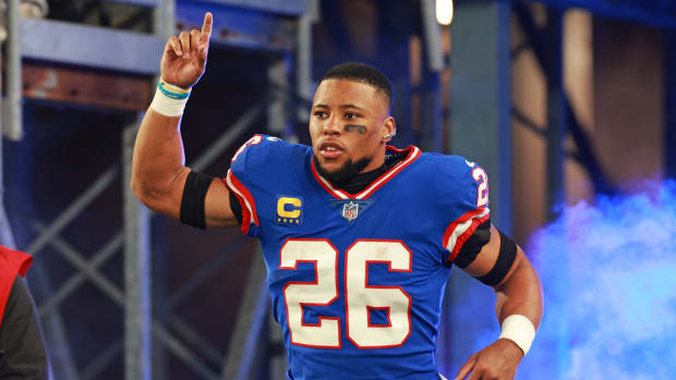 New York Giants running back Saquon Barkley