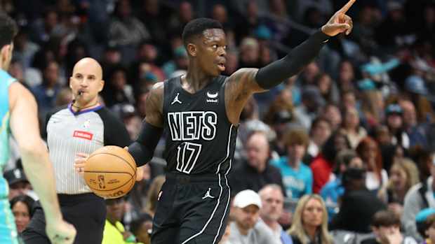 Brooklyn Nets guard Dennis Schroder
