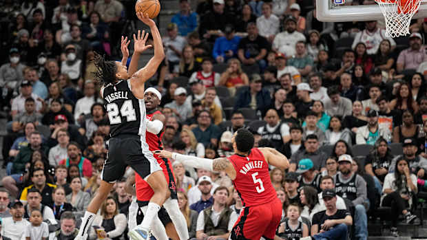 Devin Vassell San Antonio Spurs Fred VanVleet Houston Rockets