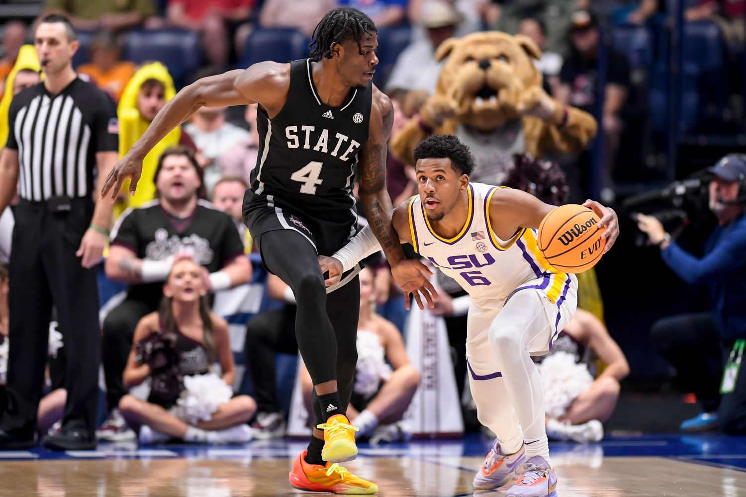 NCAA Basketball: SEC Conference Tournament Second Round-Mississippi State vs Louisiana State