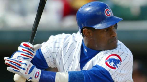 Sammy Sosa slugged 609 career home runs in 18 seasons in the majors. Xxx C01 2sosa 26 Giants Cubs S Usa Ca
