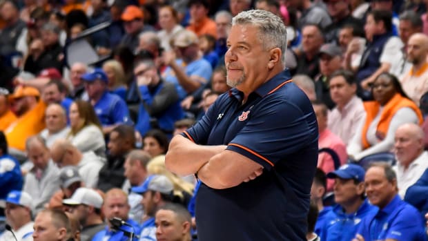 Auburn Tigers men’s basketball coach Bruce Pearl