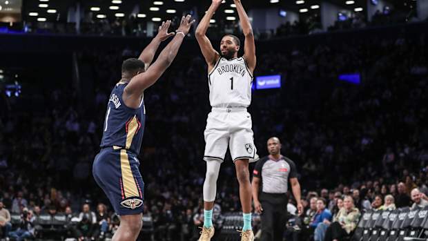 Brooklyn Nets forward Mikal Bridges