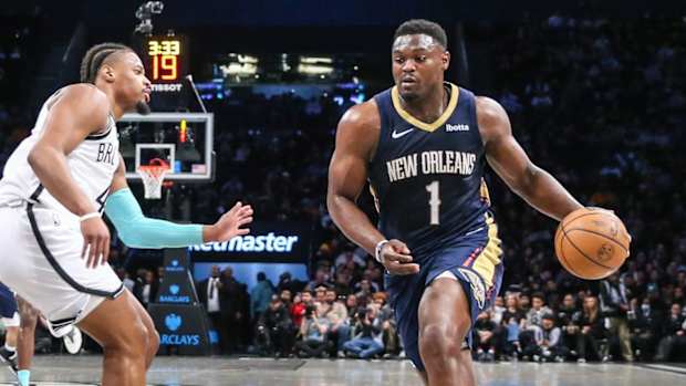 New Orleans Pelicans' Zion Williamson