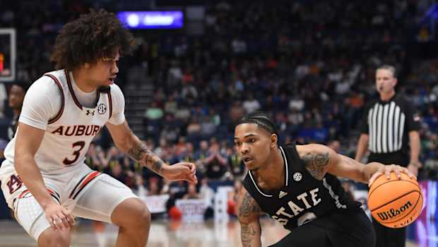 NCAA Basketball: SEC Conference Tournament Semifinal-Mississippi State vs Auburn