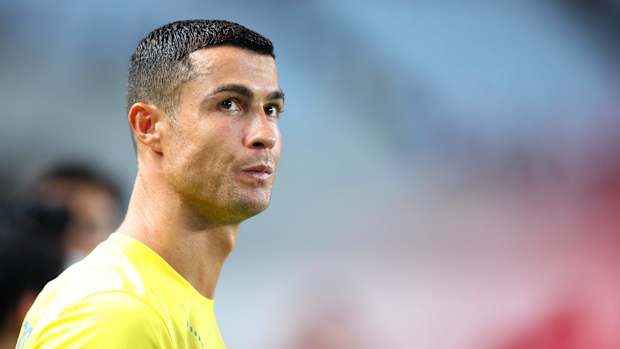 Cristiano Ronaldo en amistoso de PSG vs Al Nassr