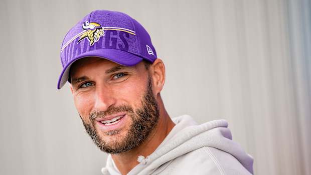 Vikings quarterback Kirk Cousins.