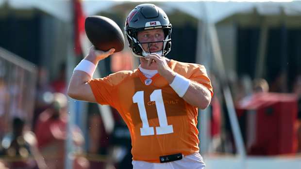 Tampa Bay Buccaneers quarterback John Wolford