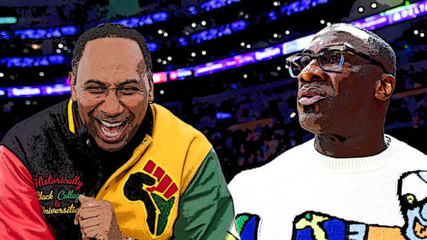 Stephen A. Smith and Shannon Sharpe