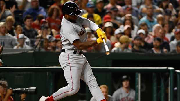 Boston Red Sox infielder Pablo Reyes