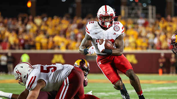 Nebraska Minnesota 2023 - Gabe Ervin Jr. runs
