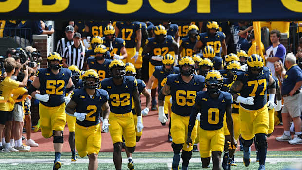 Michigan Football, Blake Corum, Mike Sainristil, Trevor Keegan, Zak Zinter, Jaylen Harrell, Karsen Barnhart