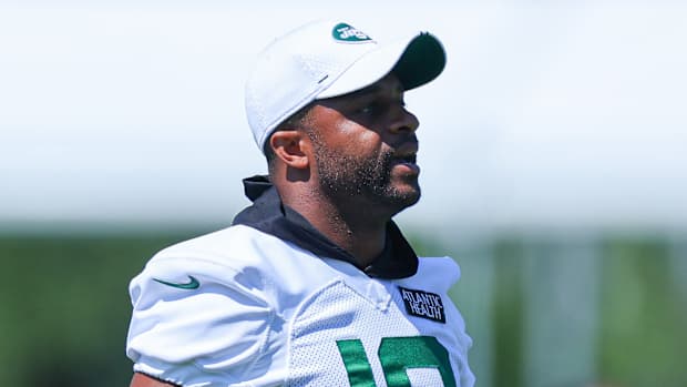 WR Randall Cobb at Jets' Training Camp