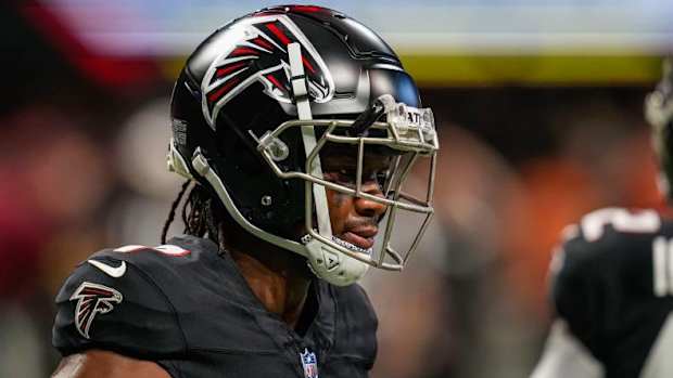 Atlanta Falcons running back Bijan Robinson