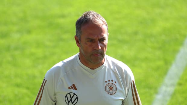 Hansi Flick pictured in September 2023