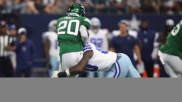 Breece Hall DeMarcus Lawrence