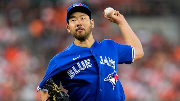 Blue Jays pitcher Yusei Kikuchi