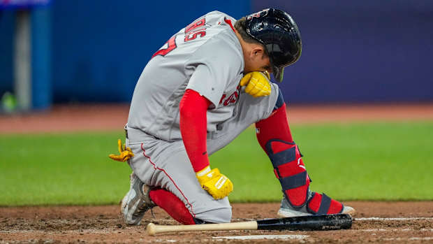 Boston Red Sox second baseman Luis Urías