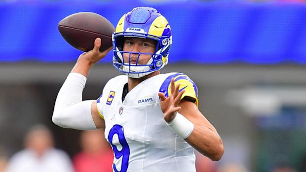 Rams quarterback Matthew Stafford.