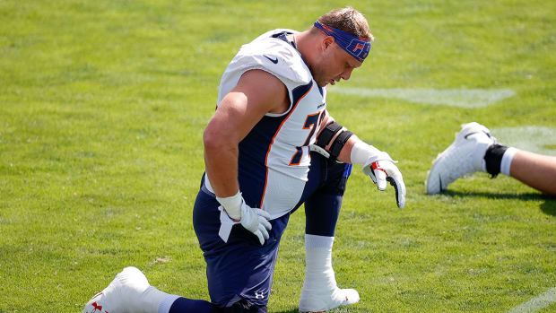 Denver Broncos OL Garett Bolles was frustrated after the team’s 50-point loss in Week 3 vs. the Dolphins.