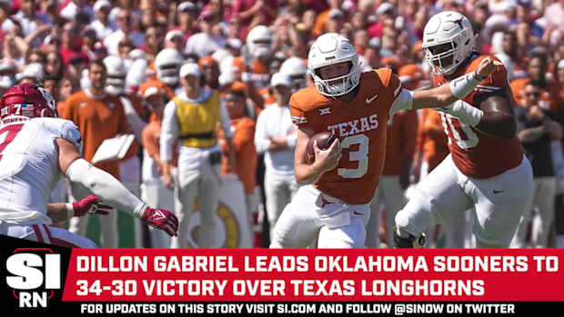 WATCH! Oklahoma Defeats Texas in