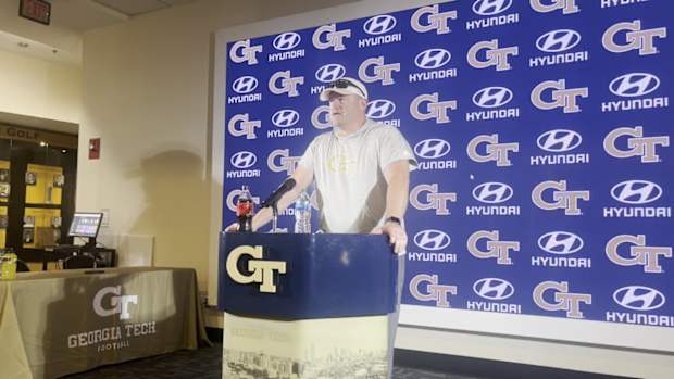 Watch: Brent Key Press Conference after loss to Boston College