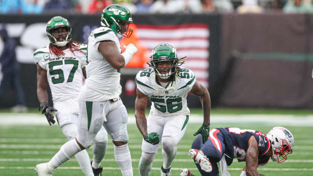 Jets' LB Quincy Williams (56)