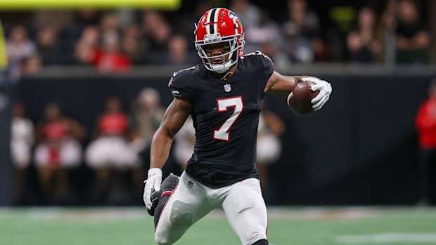 Atlanta Falcons RB Bijan Robinson barely played in Week 7.