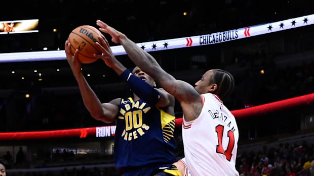 Indiana Pacers Bennedict Mathurin Chicago Bulls DeMar DeRozan