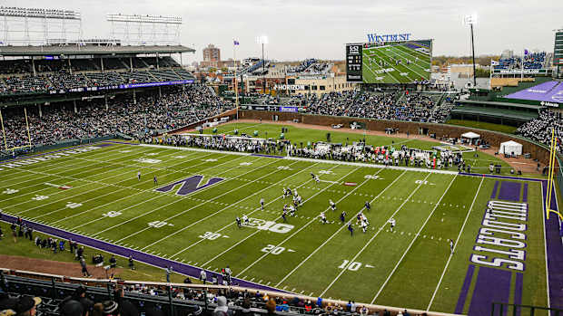 Wrigley Field, NU football
