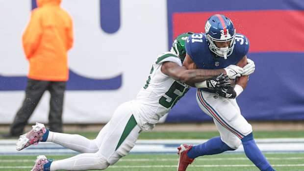 Jets' LB Quincy Williams vs. Giants