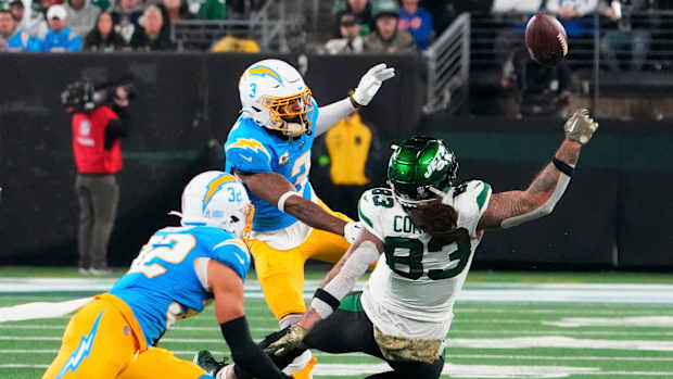 Tyler Conklin Derwin James Jr Alohi Gilman New York Jets