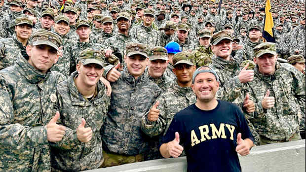 College Football Tour visits Army