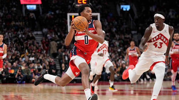 Bilal Coulibaly vs. Raptors Photo Credit: USA Today Sports
